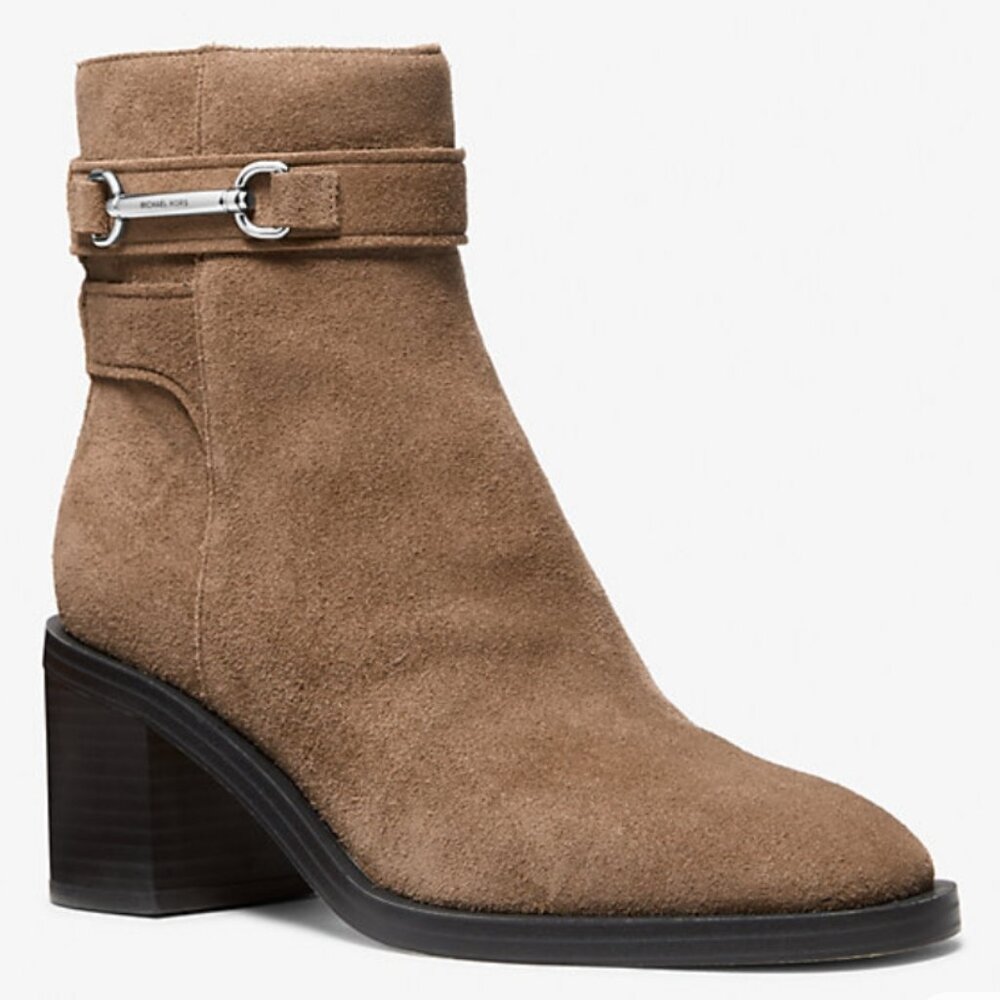 Michael Kors Carson Suede Boots Size 10